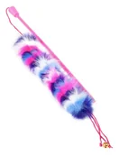 Zabawki dla kotów - DINGO Wędka dla kota Mizu różowa - miniaturka - grafika 1