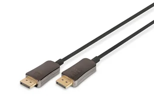 Digitus Kabel połączeniowy hybrydowy AOC DisplayPort 1.4 8K/60Hz UHD DP/DP M/M 20m Czarny - Akcesoria do monitorów - miniaturka - grafika 2