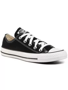 Trampki męskie - Converse Trampki All Star Ox M9166C Czarny - grafika 1