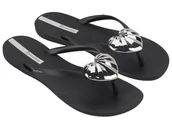 Klapki i japonki damskie - Klapki japonki damskie czarne z sercem basenowe Ipanema 83590-AS032-37 - miniaturka - grafika 1