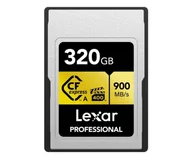 Karty pamięci - Lexar 320GB Professional Type A GOLD 900MB/s VPG400 - miniaturka - grafika 1