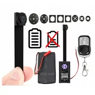 Minikamery i aparaty szpiegowskie - MINI KAMERA PLUSKWA INSTALACYJNA 1080P DETEKCJA RUCHU - miniaturka - grafika 1