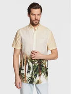 Koszule męskie - Guess Koszula M3GH65 WFDS1 Beżowy Regular Fit - miniaturka - grafika 1