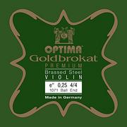 Struny gitarowe  - OPTIMA Goldbrokat Premium Violin E1 0,26 pętla końcówka 1/2 - miniaturka - grafika 1