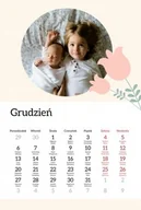 Kalendarze - Fotokalendarz, personalizowany kalendarz ścienny standard, 20x30-A4 cm, 12 stron, Kochanej Babci - miniaturka - grafika 1