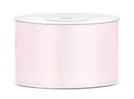 Pasmanteria - Tasiemka satynowa j pudrowy róż 38mm/25m 1szt TS38-081PJ - miniaturka - grafika 1