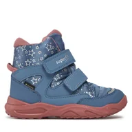 Buty dla dziewczynek - Śniegowce Superfit GORE-TEX 1-009236-8010 S Niebieski - miniaturka - grafika 1