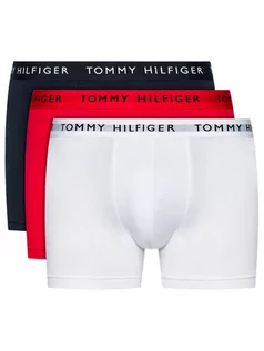Majtki męskie - Tommy Hilfiger Komplet 3 par bokserek Essential UM0UM02203 Kolorowy - grafika 1