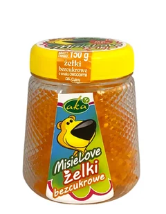ŻELKI BEZCUKROWE MISIELOVE O SMAKU OWOCOWYM 150 G. - AKA - Galaretki ŻELKI BEZCUKROWE MISIELOVE O SMAKU OWOCOWYM 150 G. - AKA - Galaretki - miniaturka - grafika 1