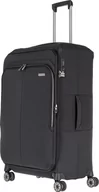 Walizki - Walizka duża Travelite Priima 79 cm czarna - miniaturka - grafika 1