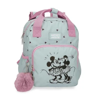 Joumma Disney Kisses M&M Plecak Niebieski 6.44L 23x28x10 cms Poliester, niebieski, plecak - Plecaki - miniaturka - grafika 1