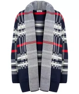 Swetry damskie - CIEPŁY Sweter Kardigan narzutka KRATA-L/XL - miniaturka - grafika 1