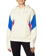 Swetry damskie - Nike damski sweter NSW, Fossil/Game Royal/Cosmic Fuchs, M, CJ3681 - miniaturka - grafika 1