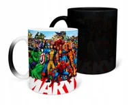 Kubki - KUBEK MAGICZNY Z NADRUKIEM-PREZENT MARVEL RÓŻNE WZORY DO WYBORU+IMIĘ - miniaturka - grafika 1