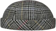 Czapki damskie - Czapka Dokerka Coseto Wool by Lierys, czarno-szary, L (58-59 cm) - miniaturka - grafika 1
