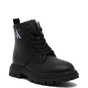 CALVIN KLEIN JEANS Botki - Buty dla dziewczynek - miniaturka - grafika 1