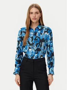 Morgan Koszula 251-CAMIE.F Niebieski Regular Fit - Koszule damskie - miniaturka - grafika 1