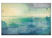 Dywany - Beliani Dywan 140 x 200 cm niebiesko-zielony SUSUZ - miniaturka - grafika 1