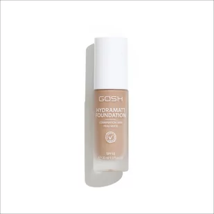Gosh Podkład Hydramatt do cery mieszanej i tłustej 012 N - MEDIUM DARK, 30ml - Podkłady do twarzy - miniaturka - grafika 1