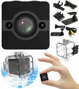 MINI KAMERA SZPIEGOWSKA SQ12 FULL HD DETEKCJA RUCHU IR UKRYTA KAMERKA NOCNY - Minikamery i aparaty szpiegowskie - miniaturka - grafika 1