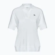 Koszulki i topy damskie - Koszulka polo damska Lacoste PF0504 white - miniaturka - grafika 1