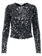 Bluzki damskie - ONLY Bluzka Catina 15358382 Czarny Slim Fit - miniaturka - grafika 1