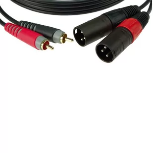 Klotz AT-CM0200 Kabel 2x RCA - 2 x XLR męski 2m - Kable - miniaturka - grafika 3