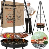 Grille - Grill Węglowy Wiszący Na Trójnogu Heckermann® Scb-13 - miniaturka - grafika 1