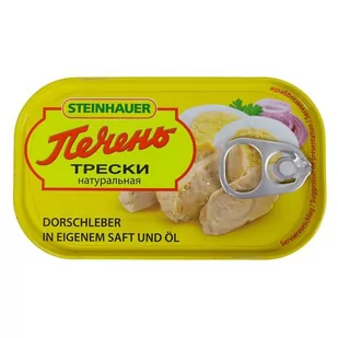 Naturalna wątroba z dorsza, 120 g - Konserwy i dania rybne - miniaturka - grafika 1