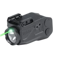 Amunicja i osprzęt ASG - Vaide - Latarka taktyczna LED na broń z laserem Scrapper Combo - 500 lm - Czarna - VAPLL-G02 - miniaturka - grafika 1