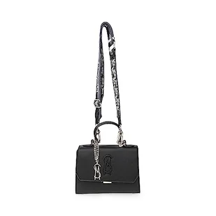 Steve Madden Damskie LATTUCA Top Handle Crossbody, czarne, jeden rozmiar, Czarny, Rozmiar Uniwersalny - Torebki damskie - miniaturka - grafika 1