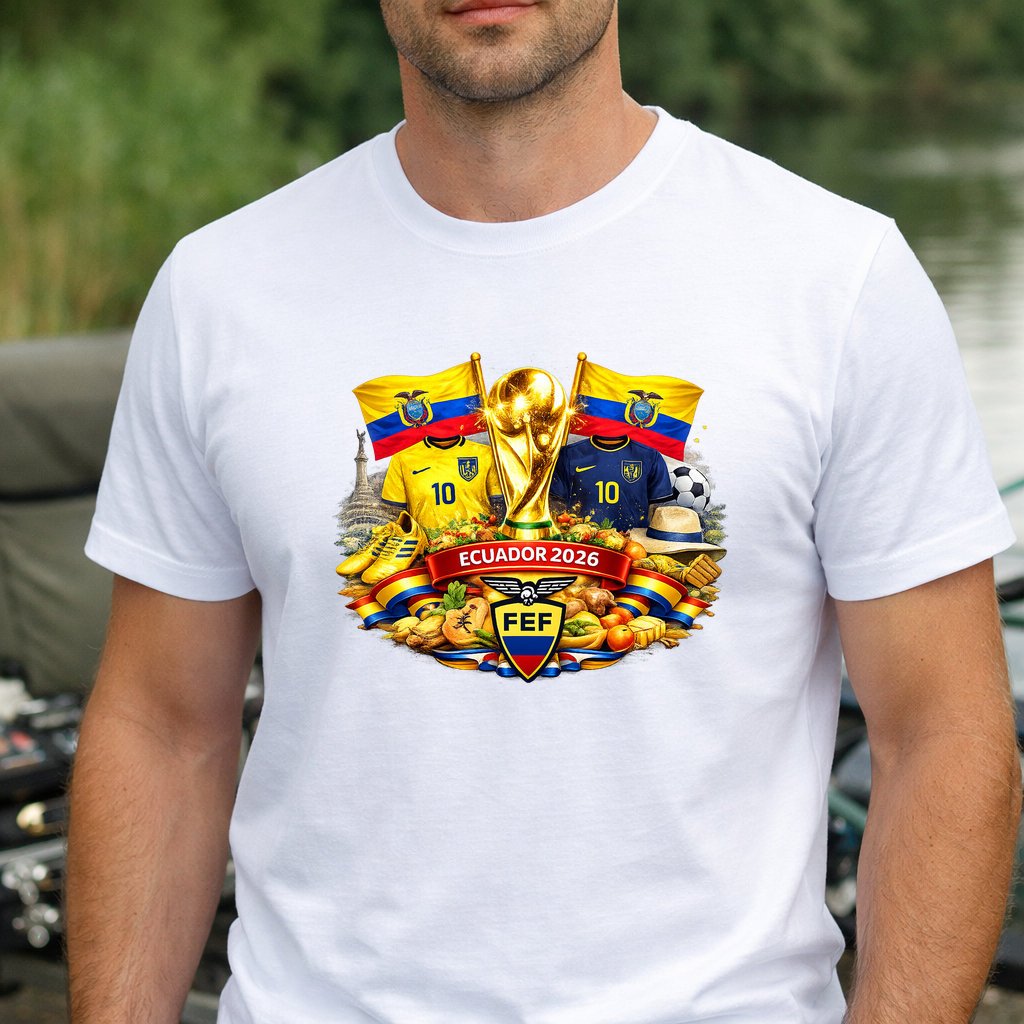 Koszulka WORLD CUP 2026 kolor biały rozmiar 4XL