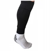 Skarpety termoaktywne - Getry/ skarpety piłkarskie czarne bez stóp 37-41 - miniaturka - grafika 1