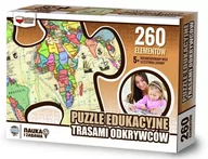 Puzzle - Puzzle Edukacyjne trasami odkrywców - miniaturka - grafika 1