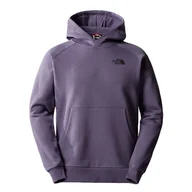 Bluzy sportowe męskie - Bluza The North Face Raglan Redbox 0A2ZWUN141 - fioletowa - miniaturka - grafika 1
