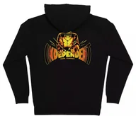 Bluzy męskie - bluza męska INDEPENDENT MANUFACTURED SPAN ZIP HOODED HEAVYWEIGHT SWEATSHIRT BLACK - miniaturka - grafika 1