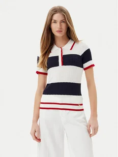 ARTIGLI Sweter ACMA001937 Biały Regular Fit - Swetry damskie - miniaturka - grafika 1