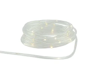 Lampki LED - białe ciepłe światło - 10 m - Oświetlenie świąteczne - miniaturka - grafika 1