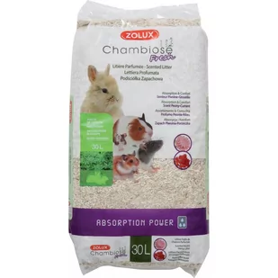 ZOLUX Podściółka Chambiose Nature o zapachu piwoni i pożeczki 30L - Podłoże dla gryzoni - miniaturka - grafika 1
