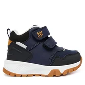 Buty dla chłopców - Trzewiki Garvalin 251355 Granatowy - miniaturka - grafika 1