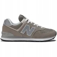 Buty sportowe męskie - New Balance 574 Buty Męskie Szare ML574EVG 41,5 - miniaturka - grafika 1