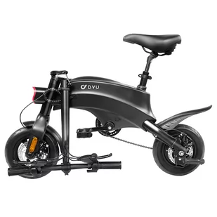 DYU Rower elektryczny S2 Czarny - Rowery elektryczne - miniaturka - grafika 5