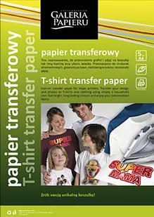 Papier termotransferowy GALERIA PAPIERU Do jasnych tkanin Komputery Konsole Foto Telefony SUPER oferta na 18 lat Media Markt SPRAWD! - Folie termotransferowe do faksów - miniaturka - grafika 2