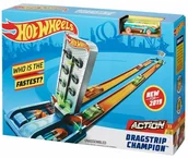 Kolejki i akcesoria - Hot Wheels, tor samochodowy Rywalizacja Mistrzów, zestaw - miniaturka - grafika 1