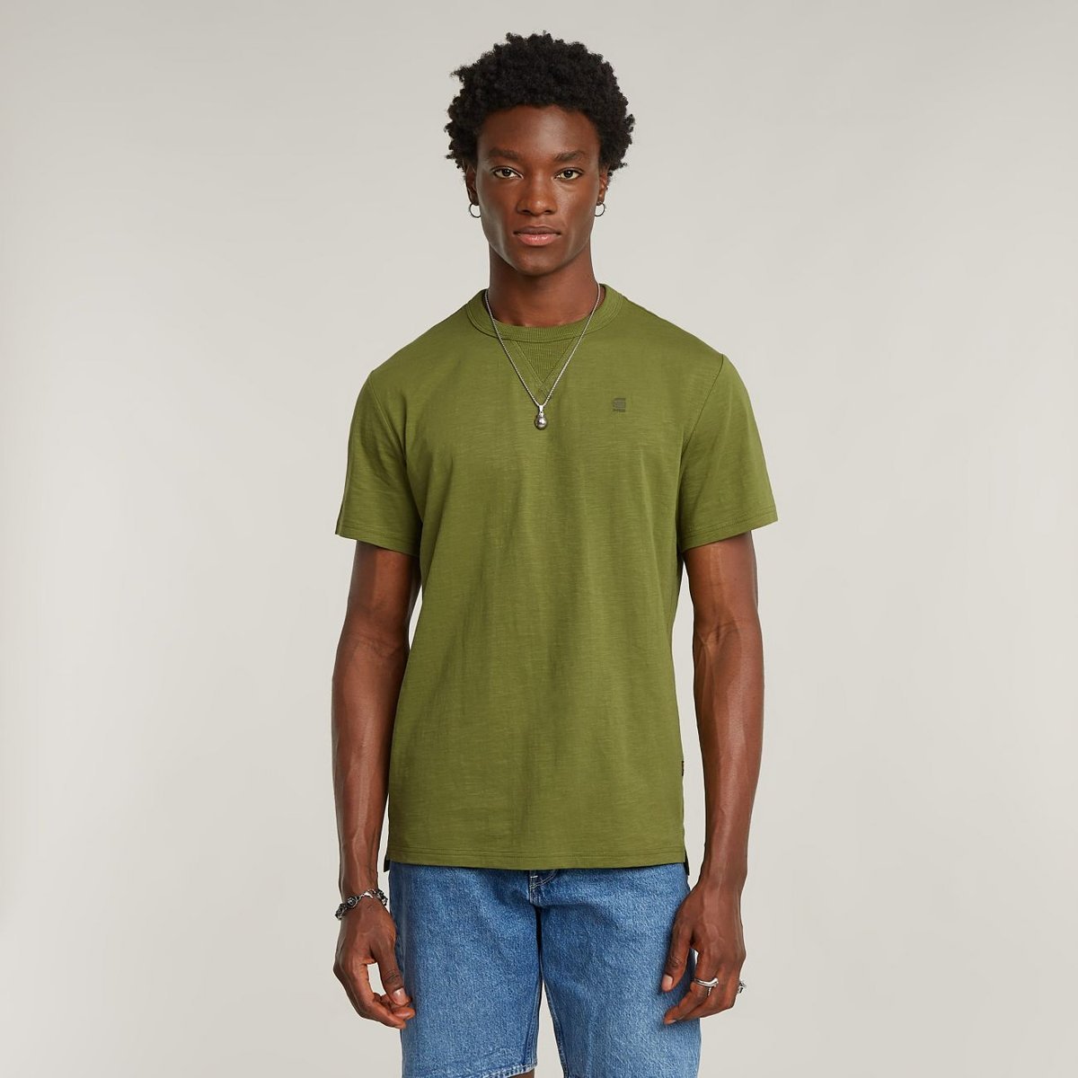 t-shirt uomo g-star d24449-b255 nifous g985 mayfly