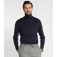 Swetry męskie - Calvin Klein Wełniany golf | Slim Fit - miniaturka - grafika 1