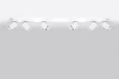 Lampy sufitowe - Sollux Lighting Lampa plafon Merida 6L, biała, 6x40 W SL.0464 - miniaturka - grafika 1