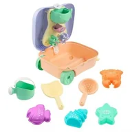 Zabawki do piasku - Zestaw do piasku w walizce - miniaturka - grafika 1