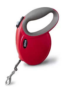 Hilton Smart Dog - Smycz automatyczna 4m dla psa do 20kg czerwona - Smycze dla psów - miniaturka - grafika 1