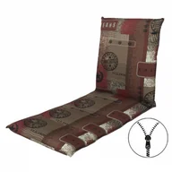 Poduszki ogrodowe - LIVING 2930 - poduszka na szezlong ogrodowy z zamkiem błyskawicznym - miniaturka - grafika 1